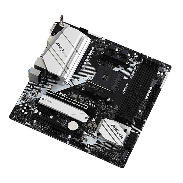 Mainboard Asrock B550M Pro 4 (AMD B550/ Socket AM4/ 4 khe ram)