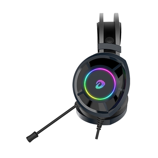 Tai nghe có dây Gaming Dareu EH469 Black (USB, 7.1, LED RGB)