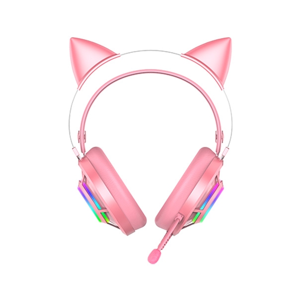 Tai nghe có dây Gaming Dareu EH469 Pink (USB, 7.1, LED RGB)