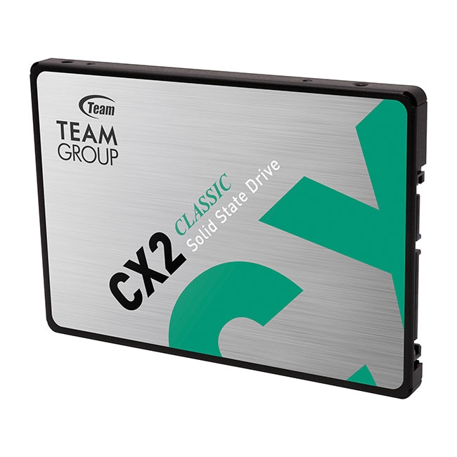 Ổ cứng SSD TeamGroup CX2 256GB 2.5 inch SATA III (Đọc 520 MB/s - Ghi 430 MB/s)