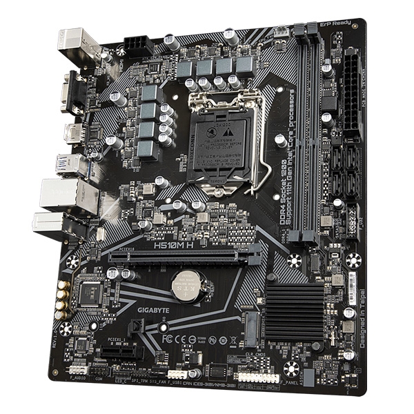 Mainboard Gigabyte H510M H V2 (Intel H510/ Intel LGA 1200/ M-ATX/ 2 khe ram/ DDR4)