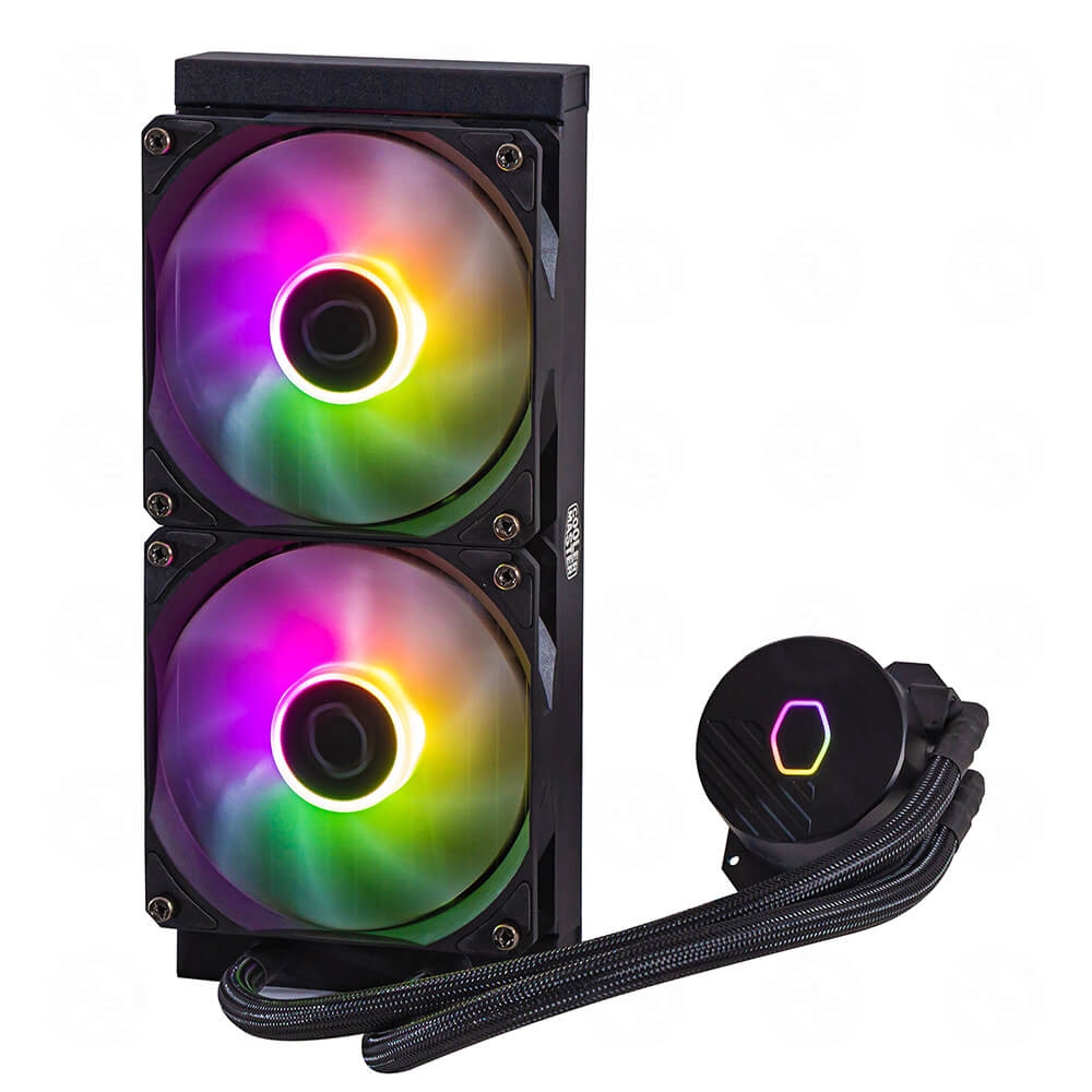 Tản nhiệt nước AIO Cooler Master MasterLiquid Core Nex 240 ARGB Black