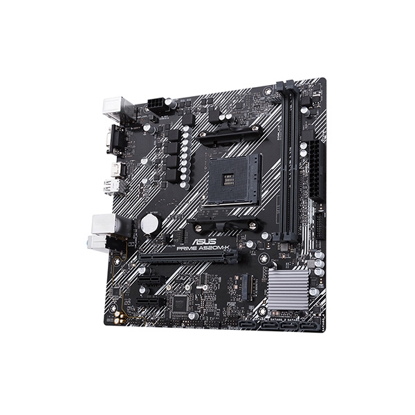 Mainboard Asus DA PRIME A520M-K (AMD A520/ Socket AM4/ M-ATX/ 2 khe ram)