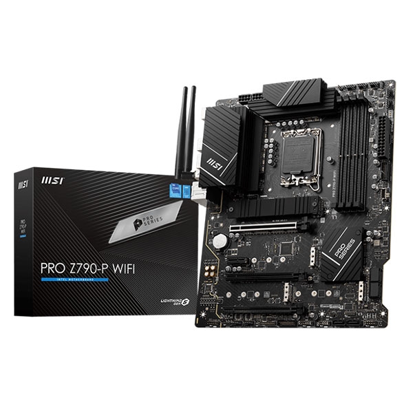 Mainboard MSI PRO Z790-P Wifi DDR5 (Intel Z790/ Socket 1700/ ATX/ 4 khe ram/ 2.5 Gigabit LAN)