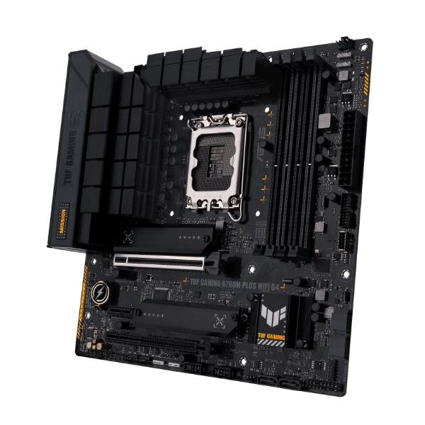 Mainboard Asus TUF Gaming B760M-PLUS WIFI D4 (Intel B760/ Socket 1700/ M-ATX/ 4 khe ram/ 2.5 Gigabit LAN)