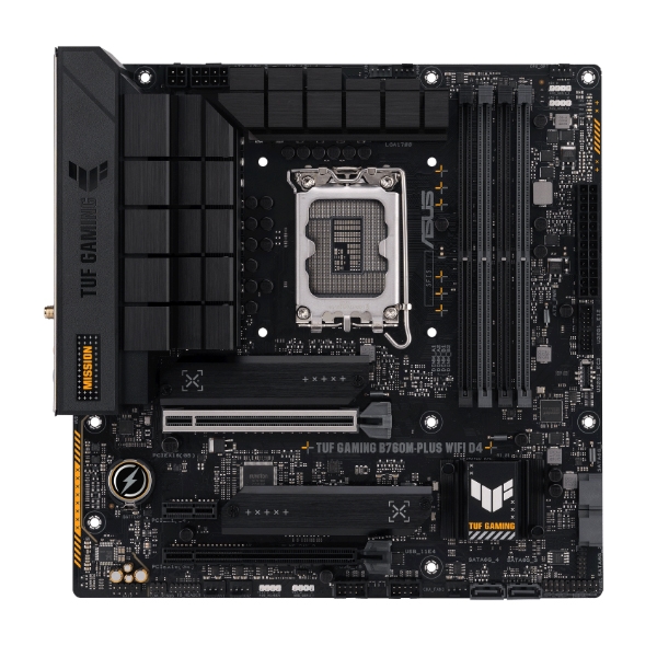 Mainboard Asus TUF Gaming B760M-PLUS WIFI D4 (Intel B760/ Socket 1700/ M-ATX/ 4 khe ram/ 2.5 Gigabit LAN)