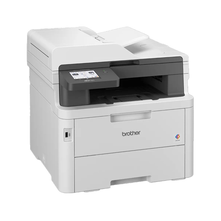 Máy in laser màu Brother MFC-L3760CDW (A4/A5/ In/ Copy/ Scan/ Fax/ Đảo mặt/ ADF/ USB/ LAN/ WIFI)