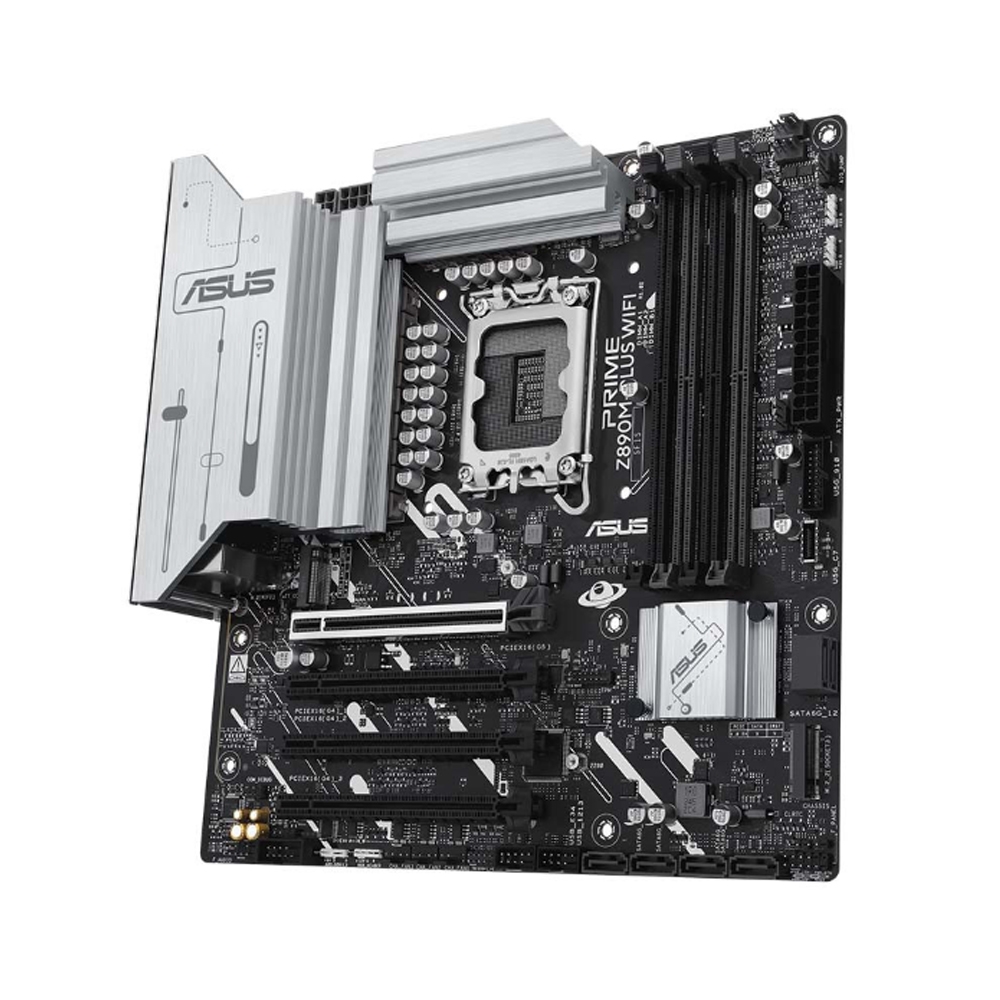 Mainboard Asus Prime Z890M-PLUS WIFI-CSM (Intel Z890/ Socket 1851/ M-ATX/ 4 khe ram/ DDR5/ 2.5 Gigabit LAN