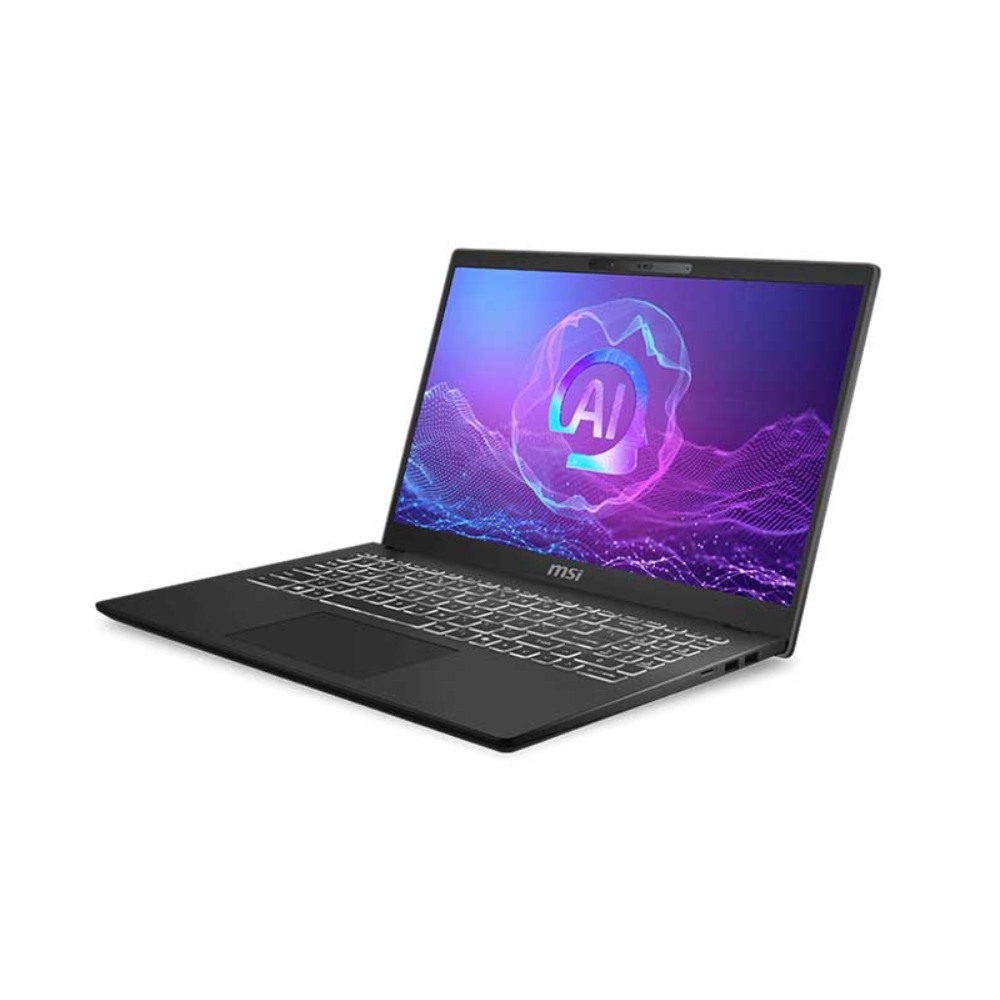 Laptop MSI Modern 15 H AI C2HMG-220VN (Ultra 7 255H/ 16GB/ 512GB SSD/ 15.6 inch FHD/ Win11/ Đen/ Túi)
