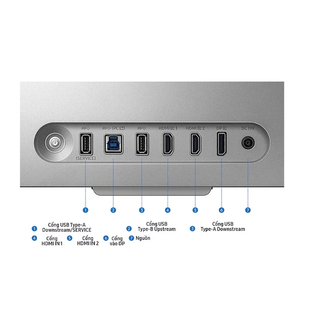 Màn hình gaming Samsung Odyssey 3D G90XF LS27FG900XEXXV (27Inch/ 4K/ 1ms/ 165Hz/ IPS/ Tích hợp loa)