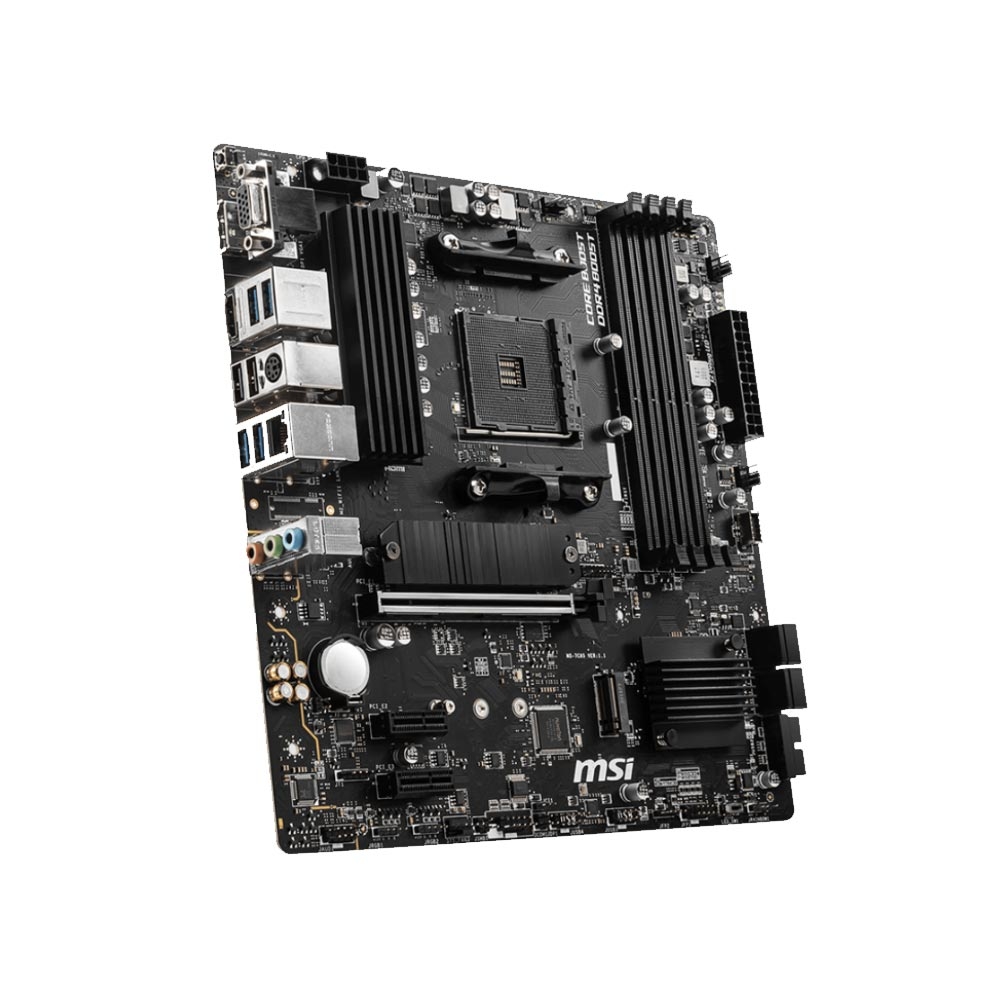 Mainboard MSI B550M PRO-VDH (AMD B550/ Socket AM4/ M-ATX/ 4 khe ram)