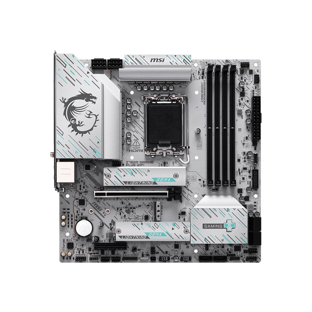 Mainboard MSI Z790M GAMING PLUS WIFI (Intel Z790/ Socket 1700/ M-ATX/ 4 khe ram)
