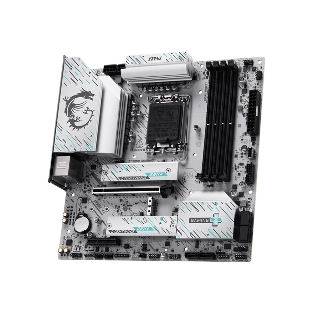 Mainboard MSI Z790M GAMING PLUS WIFI (Intel Z790/ Socket 1700/ M-ATX/ 4 khe ram)