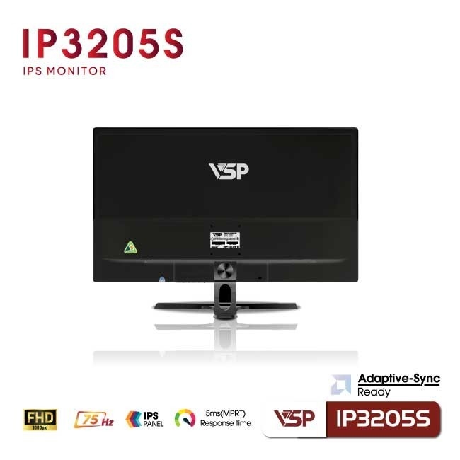 Màn hình VSP IPS Thinking IP3205S (32inch | FHD | IPS | 75Hz | 5ms) - Đen
