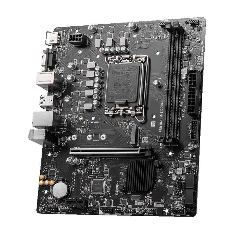 Mainboard MSI PRO H610M-E DDR4 (Intel H610/ Socket 1700/ M-ATX/ 2 khe ram/ DDR4)