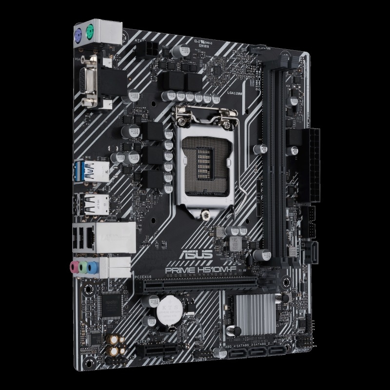 Mainboard Asus H510M-K (Intel H510/ Intel LGA 1200/ M-ATX/ 2 khe ram/ DDR4/ Lan)