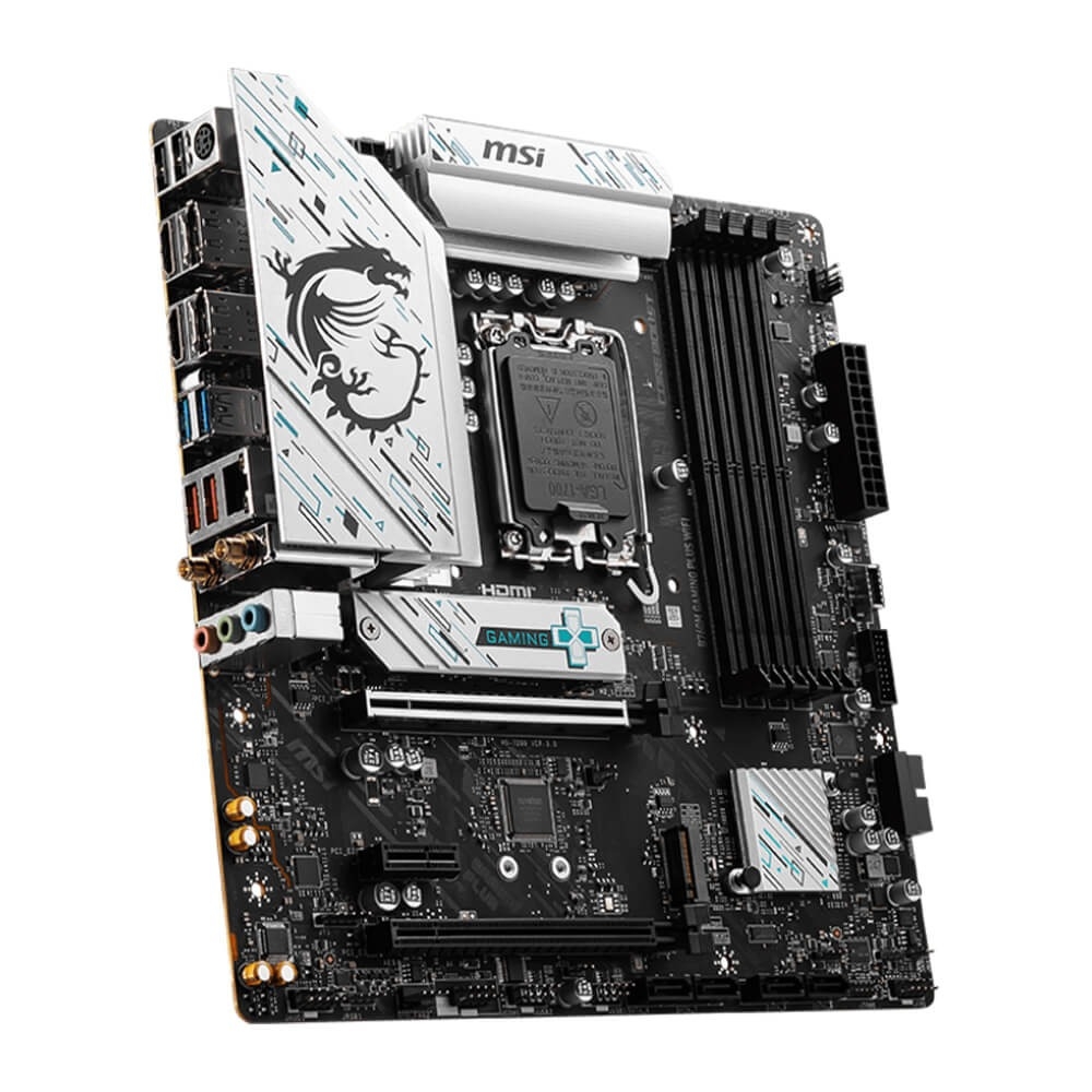 Mainboard Gigabyte B760M GAMING WIFI6 PLUS GEN5 (Intel B760/ Socket 1700/ M-ATX/ 2 khe ram/ DDR5/ 2.5 Gigabit LAN)