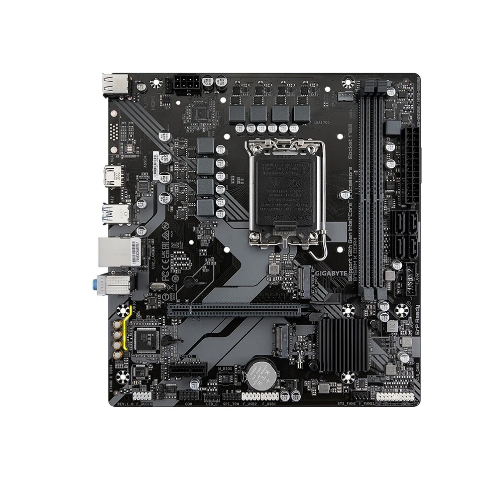 Mainboard Gigabyte B760M K DDR4 (Intel B760/ Socket 1700/ M-ATX/ 2 khe ram/ DDR4)