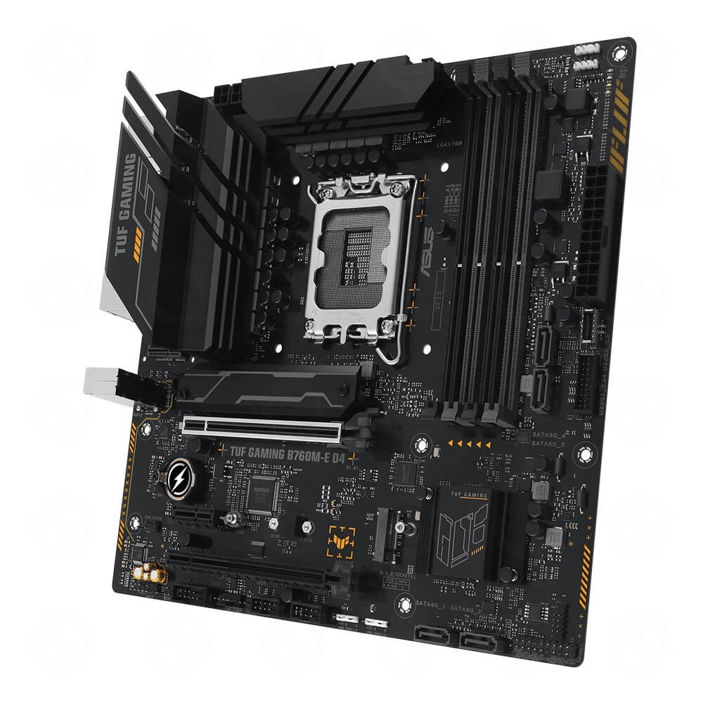 Mainboard Asus TUF Gaming B760M-E D4 (Intel B760/ Socket 1700/ M-ATX/ 4 khe ram/ DDR4/ 2.5 Gigabit LAN)