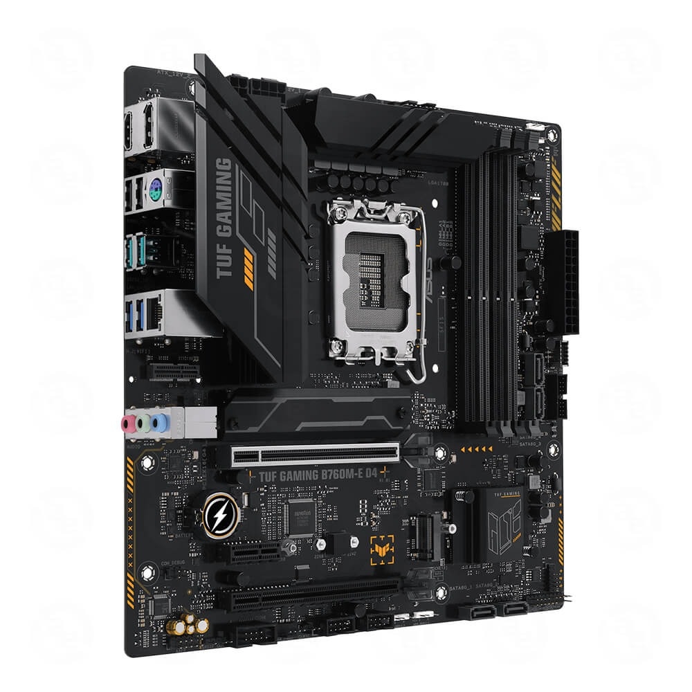Mainboard Asus TUF Gaming B760M-E D4 (Intel B760/ Socket 1700/ M-ATX/ 4 khe ram/ DDR4/ 2.5 Gigabit LAN)