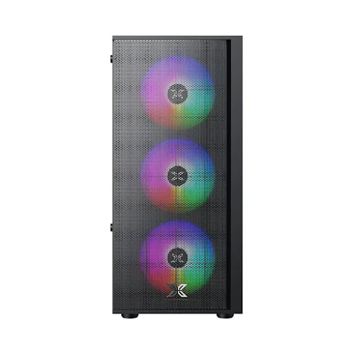 Vỏ Case Xigmatek MYX Air 3F EN45967 (Matx, 3 fan RGB, Màu Đen)