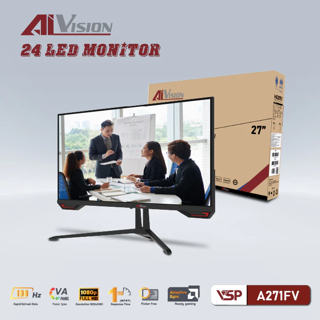 Màn hình VSP Aivision A271FV 27inch FHD 100HZ 1ms | Chính Hãng | Bảo hành 24 tháng