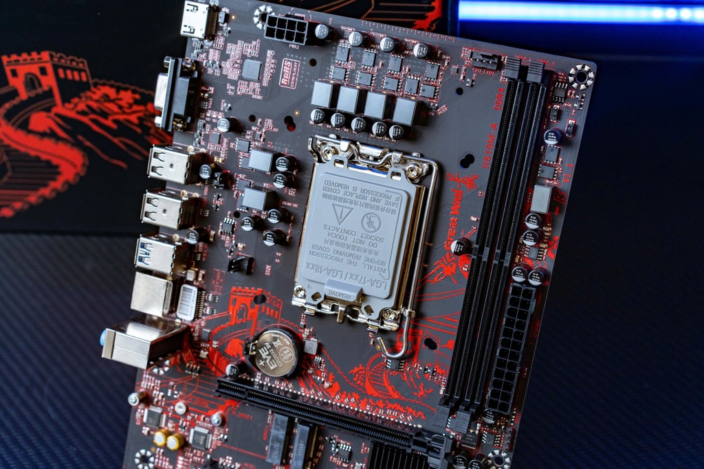 Mainboard Great Wall H610M-A | Socket Intel LGA1700 | Hỗ trợ CPU Intel Core Gen 12/13 | RAM DDR4 | Gaming mATX