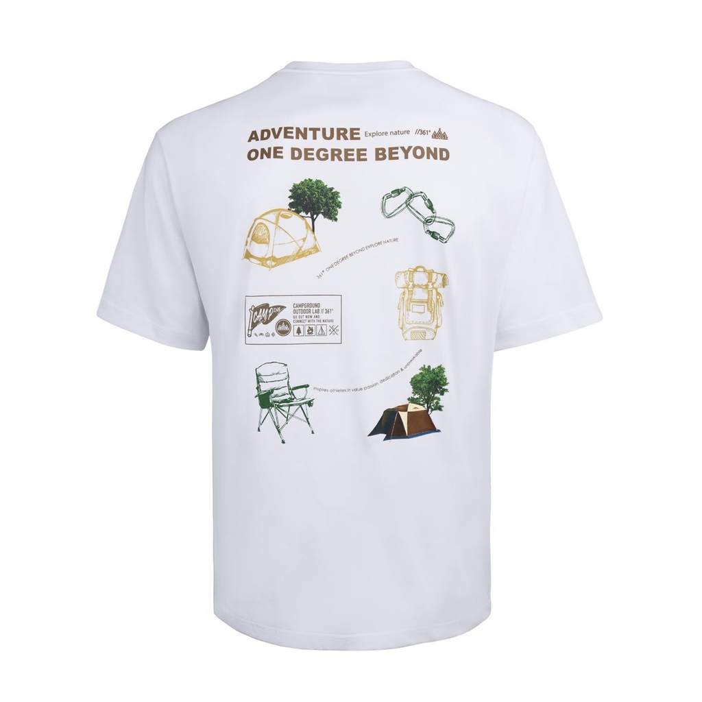 Áo T-shirt 361º Nam W552533109-1C