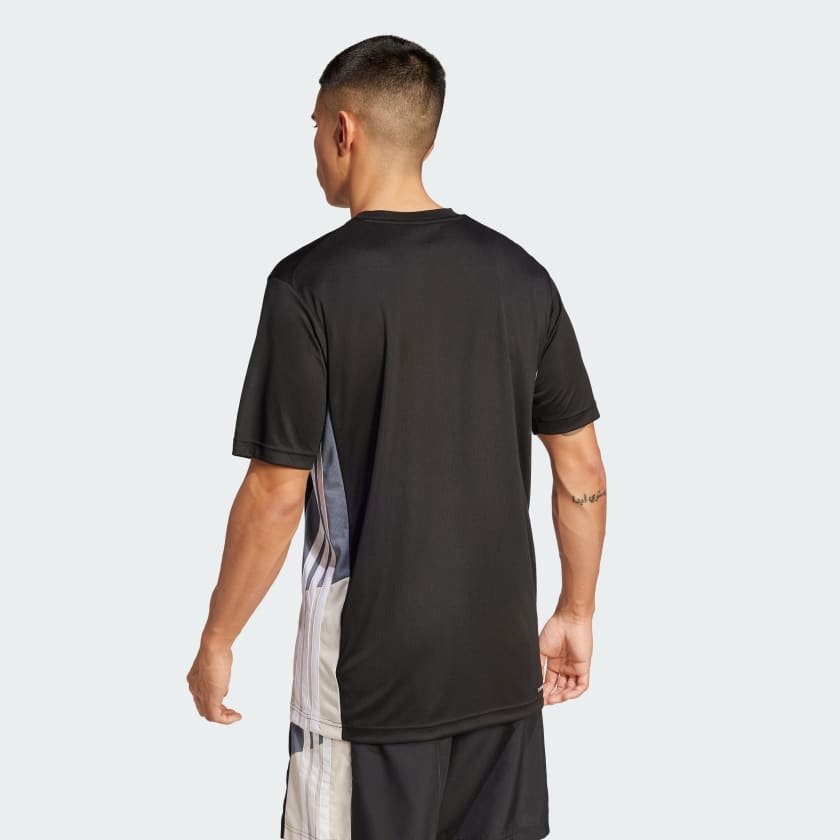 Áo T-shirt tập luyện adidas Colorblock Seasonal Train Essentials Nam - JI8397