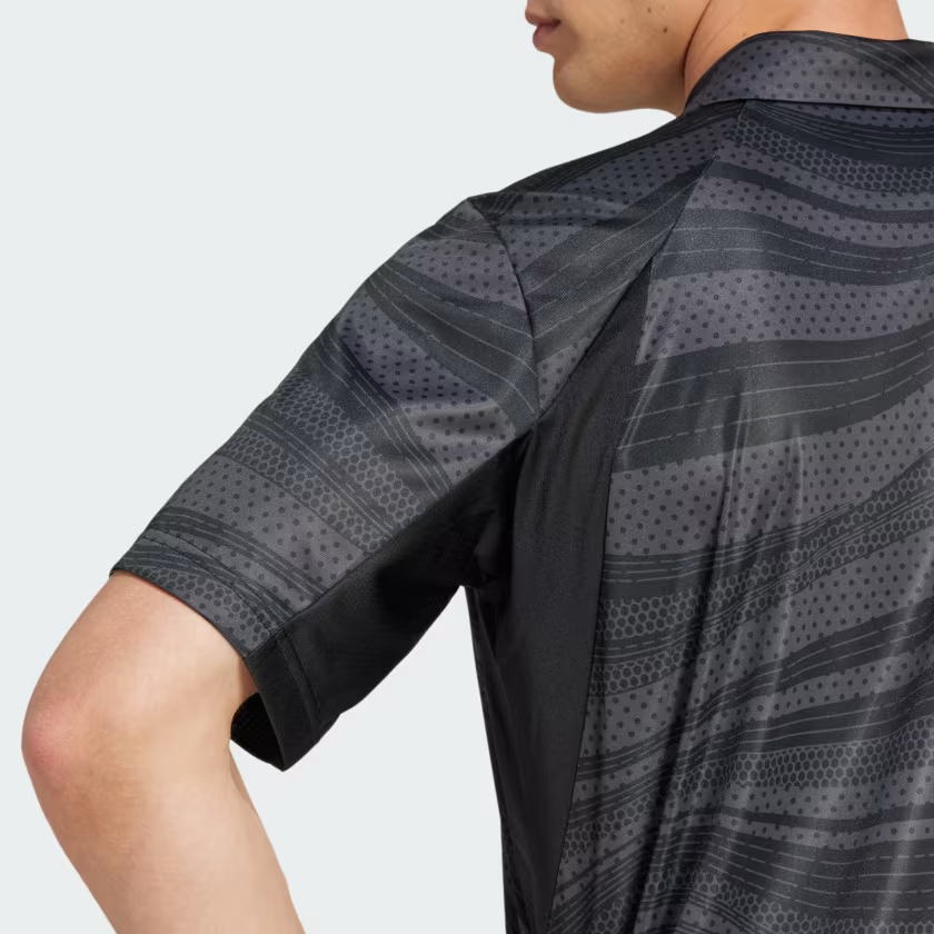 Áo Polo tennis/pickleball adidas Graphic Tennis Climacool Club Nam - JD5426