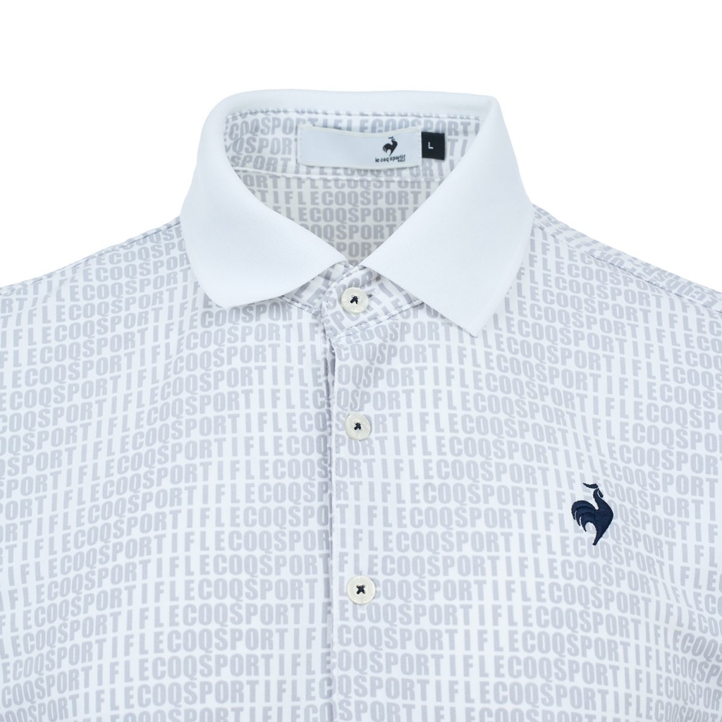 Áo Polo le coq golf Nam LG5FHS10MV-WH00