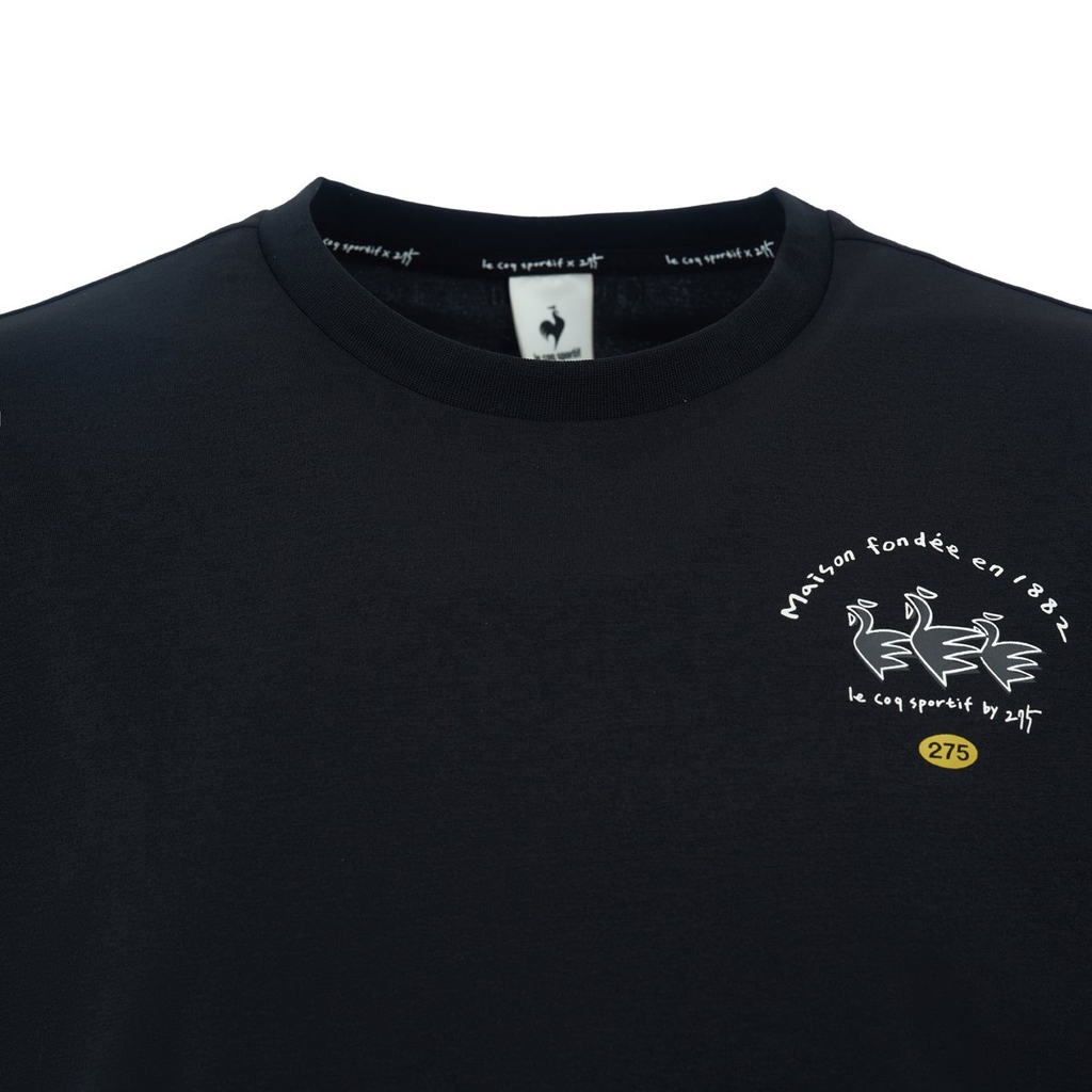 Áo T-shirt le coq sportif Nam QQ323XRS71-BLK0