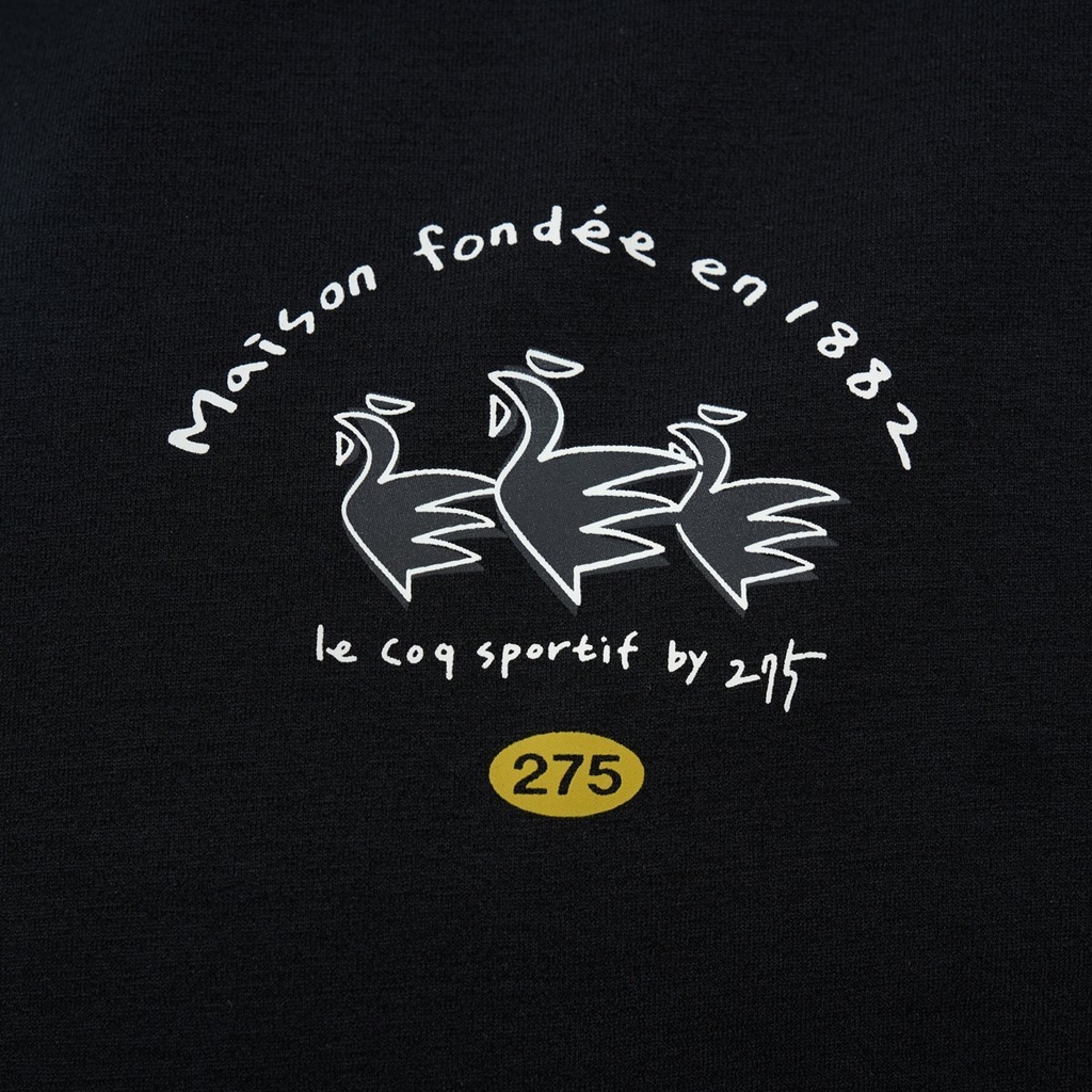 Áo T-shirt le coq sportif Nam QQ323XRS71-BLK0