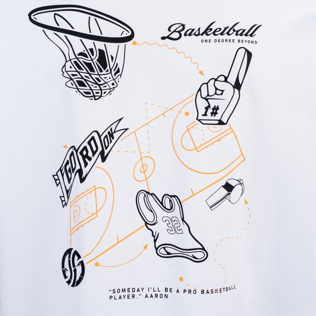 Áo T-shirt 361º Nam W552521105-5C