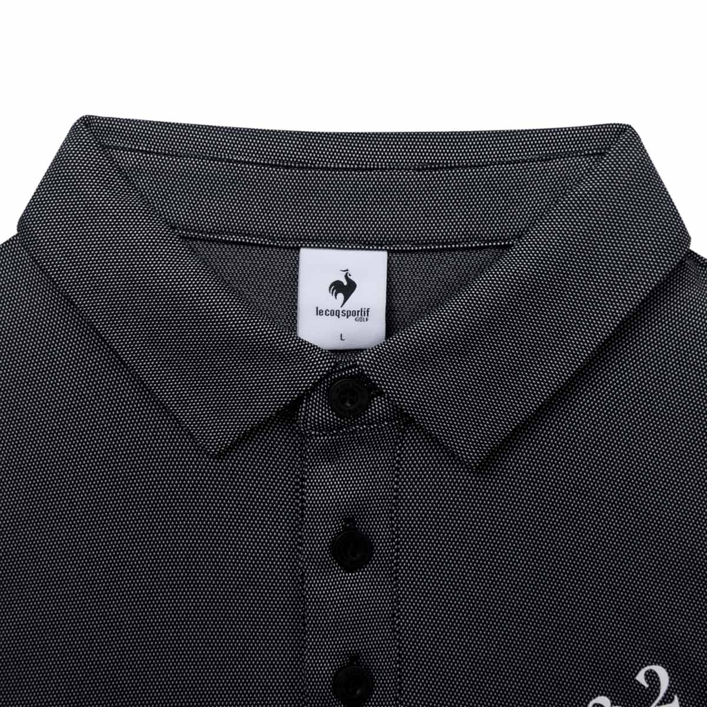 Áo Polo le coq golf Nam GQ121MTS21-BLCK