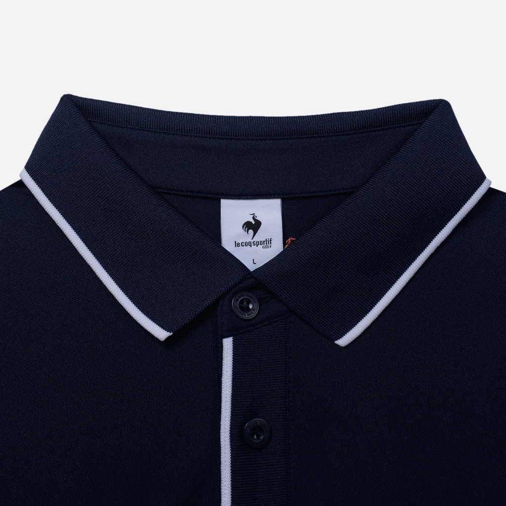 Áo Polo le coq golf Nam GQ121MTS35-NAVY