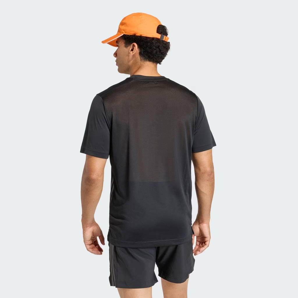 Áo T-shirt tập luyện adidas Tech Essentials 3 sọc Nam - KQ7485
