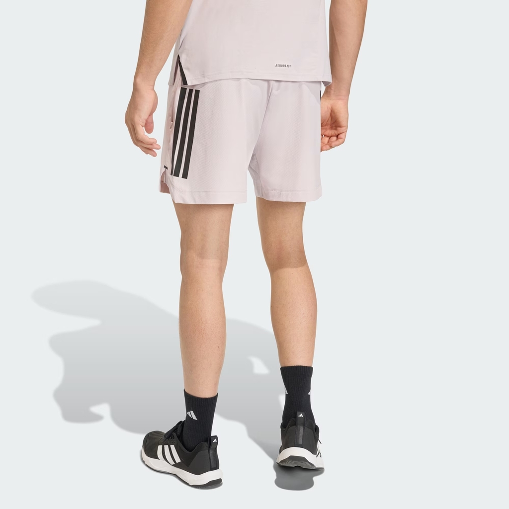 Quần short tập luyện adidas D4T PrimeLift 3 sọc Nam - KD0359