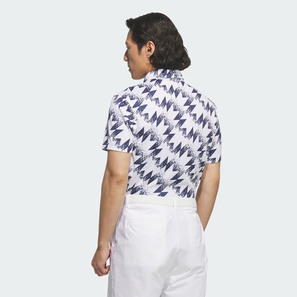 Áo Polo golf adidas AOP Nam - JY8226