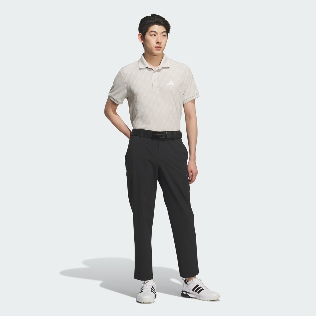 Áo Polo golf adidas Jacquard Nam - JY8233