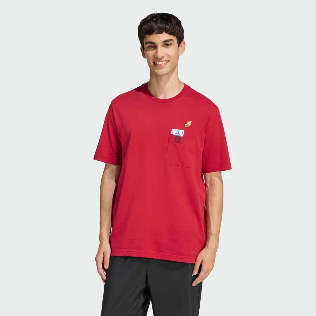 Áo T-shirt adidas Mini Basketball Nam - KB2525
