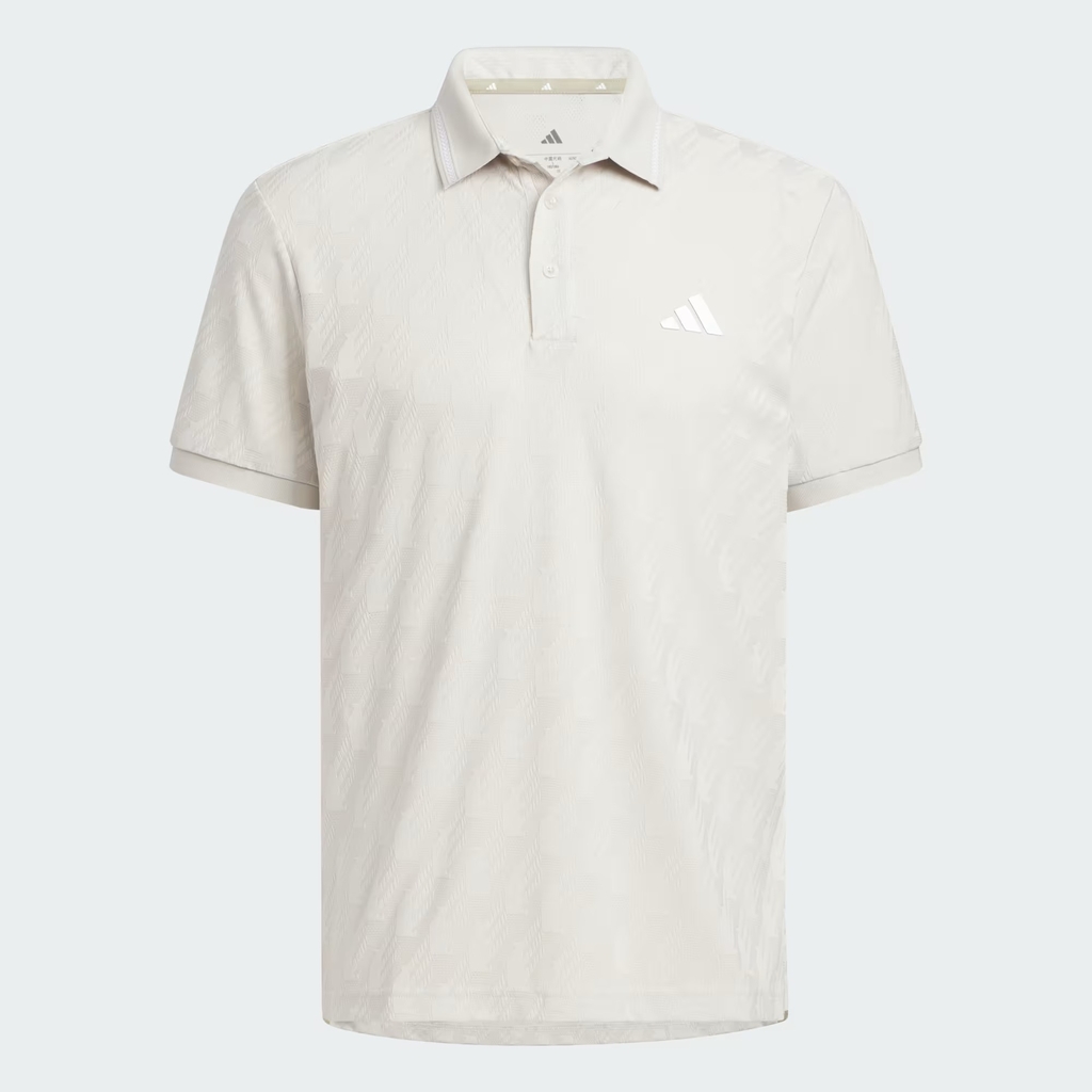 Áo Polo golf adidas Jacquard Nam - JY8233