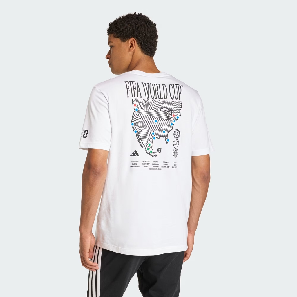 Áo T-shirt adidas FIFA World Cup 26 Map Nam - KB2530
