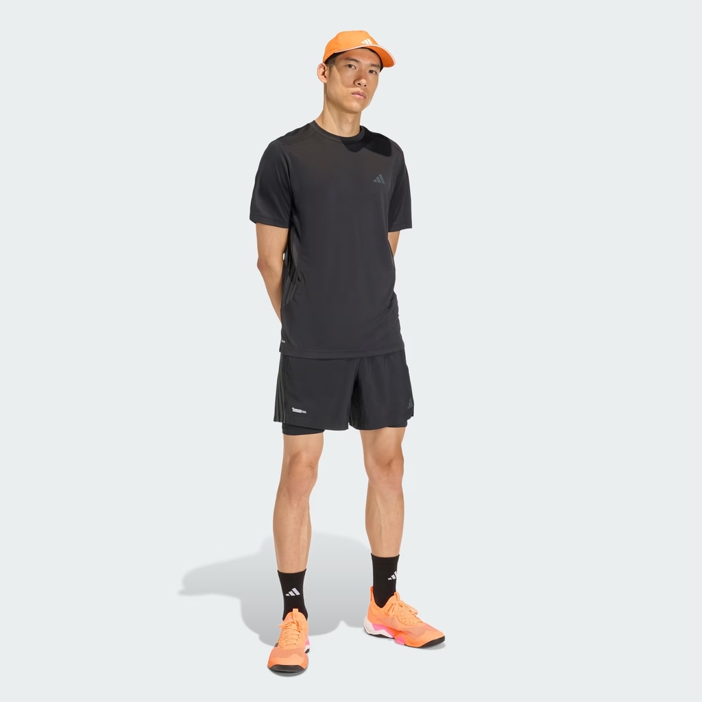 Quần short tập luyện adidas Tech Essentials 2 trong 1 Nam - KE9633