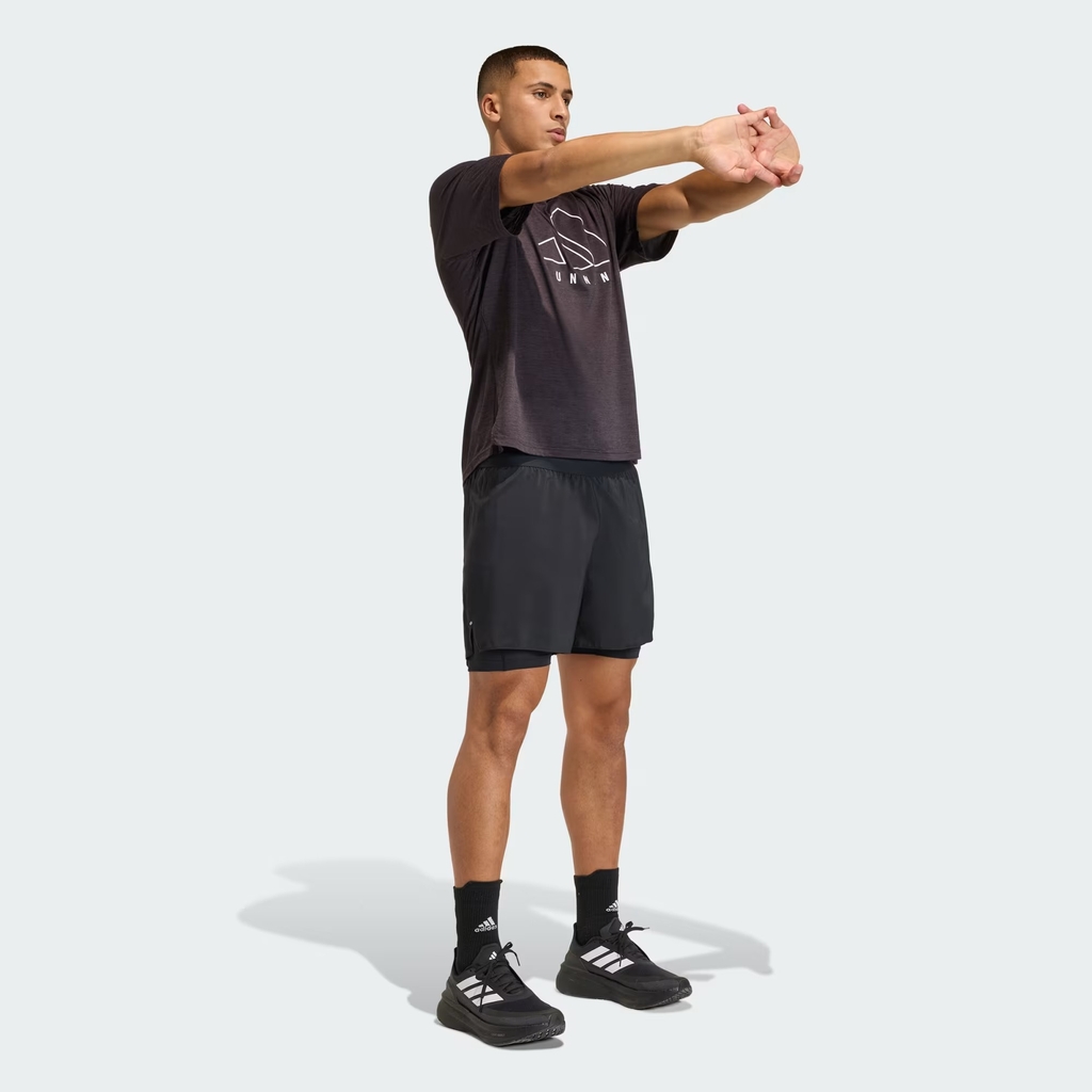 Quần short chạy bộ adidas adi365 Essentials 2 trong 1 Nam - KA4331