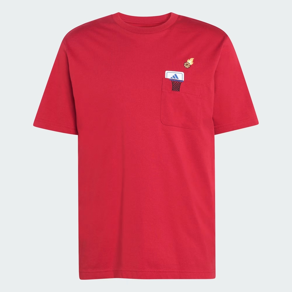Áo T-shirt adidas Mini Basketball Nam - KB2525