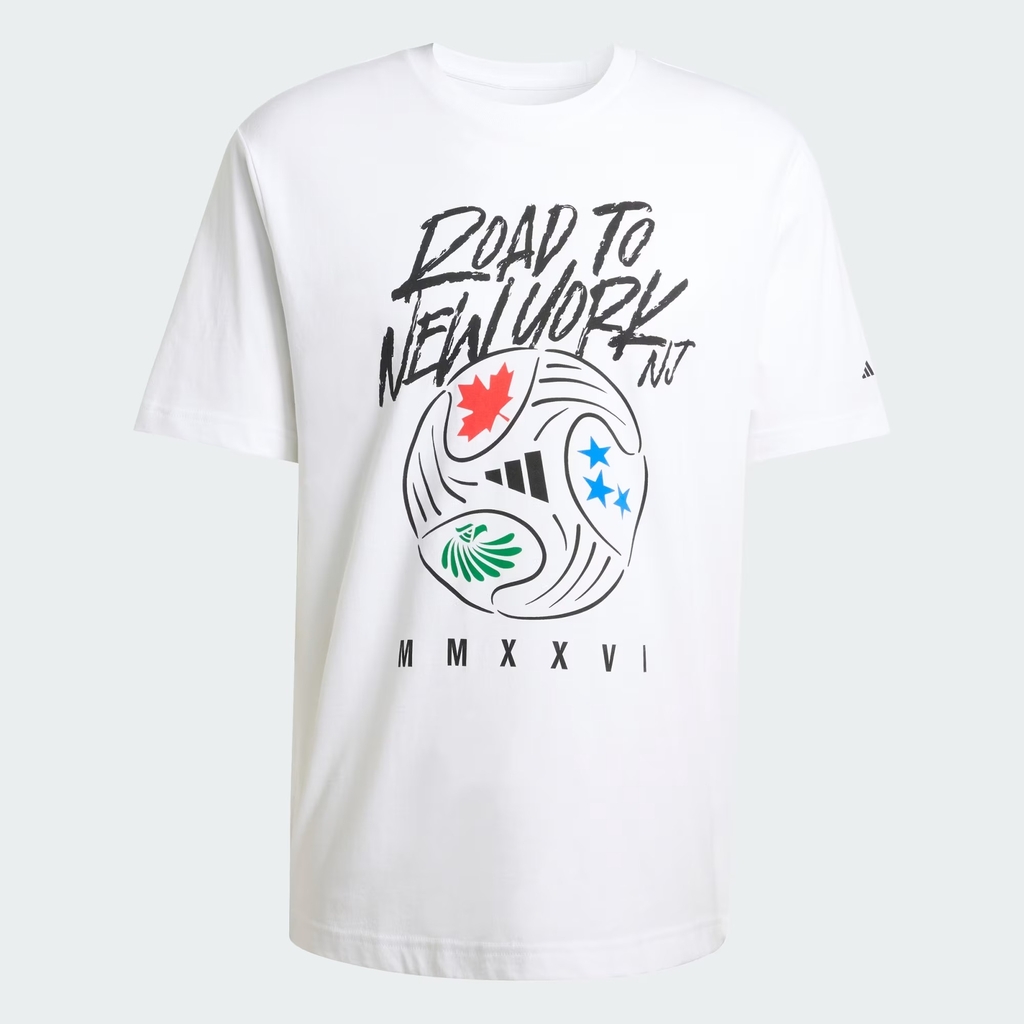 Áo T-shirt adidas Road To NY NJ FIFA World Cup 26 Nam - KB2535