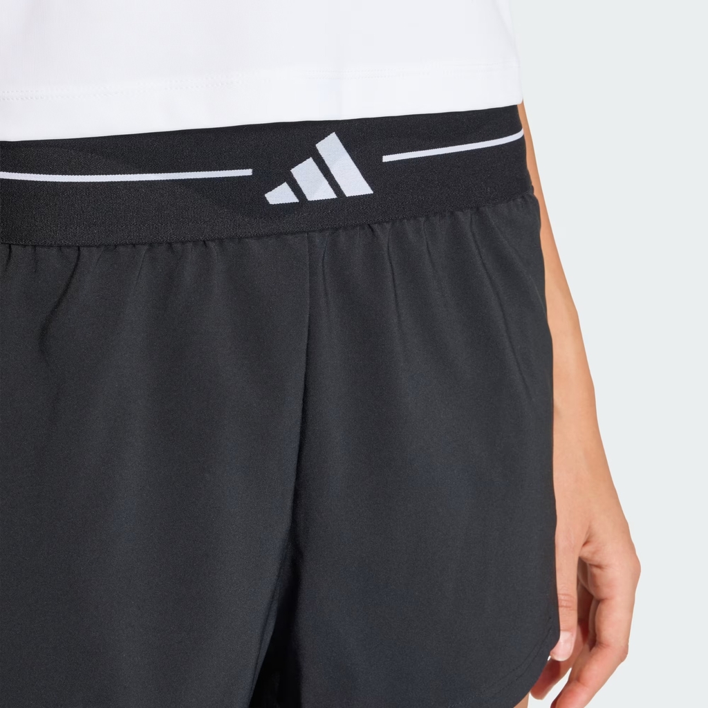Quần short tập luyện adidas Hyperglam 3 gạch Nữ - JX1865