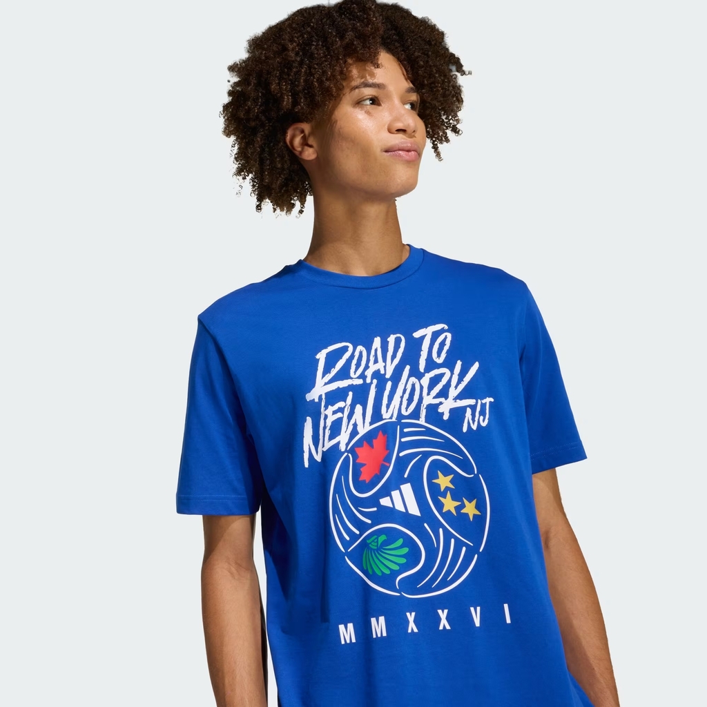 Áo T-shirt adidas Road To NY NJ FIFA World Cup 26 Nam - KB2534