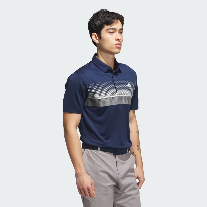 Áo Polo golf adidas Performance Allover Nam - JL5251